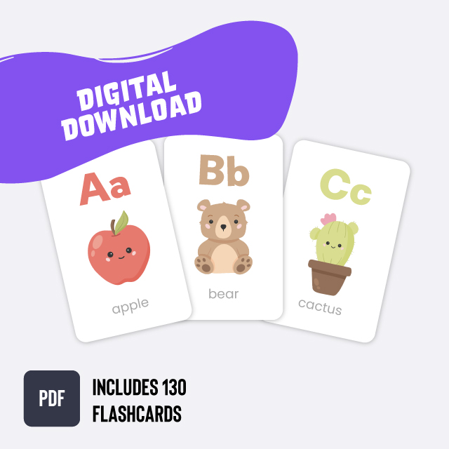Mega Alphabet Flashcard Bundle