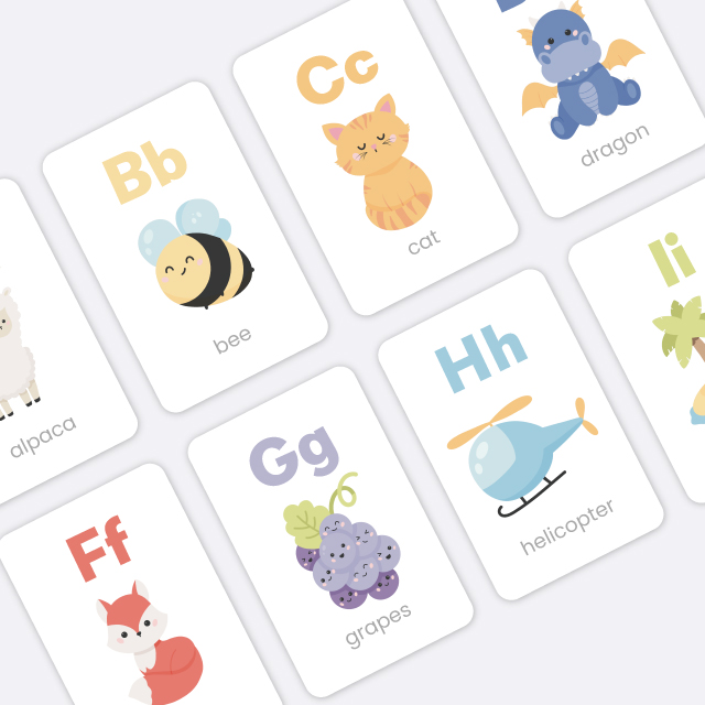 Mega Alphabet Flashcard Bundle - Image 2